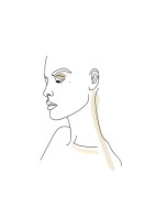 Female Face Sketch | Erstellen Sie Ihr eigenes Plakat