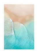 Waves On Beach | Erstellen Sie Ihr eigenes Plakat