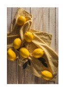 Lemons On Table | Erstellen Sie Ihr eigenes Plakat