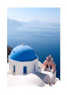 Santorini In Greece | Erstellen Sie Ihr eigenes Plakat