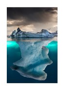Dramatic View Of Iceberg | Erstellen Sie Ihr eigenes Plakat