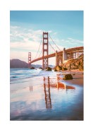 Golden Gate Bridge At Sunset | Erstellen Sie Ihr eigenes Plakat