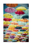 Umbrellas On Street In Madrid | Erstellen Sie Ihr eigenes Plakat