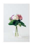 Hydrangea Flowers In Vase | Erstellen Sie Ihr eigenes Plakat