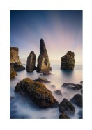 Sunrise At Coastline In Iceland | Erstellen Sie Ihr eigenes Plakat