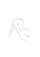 Female Body Silhouette No3 | Erstellen Sie Ihr eigenes Plakat