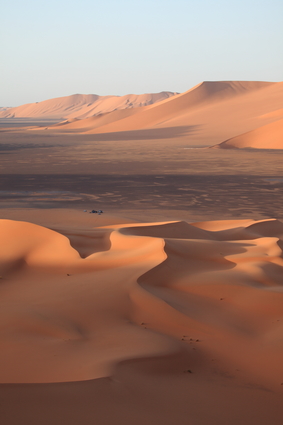 View Of The Sahara Desert
