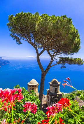 Scenic Views On The Amalfi Coast