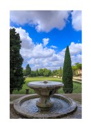 Villa Borghese Garden In Rome | Erstellen Sie Ihr eigenes Plakat